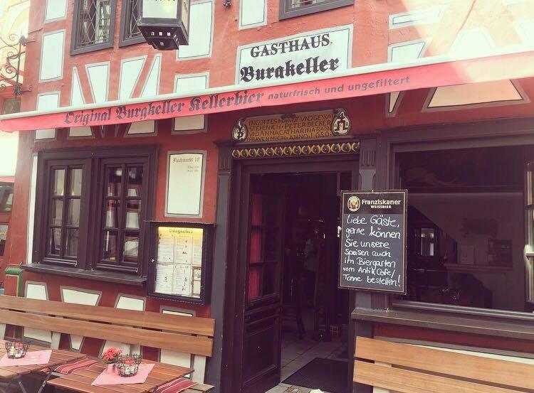 Gasthaus Burgkeller Limburg an der Lahn Exterior foto